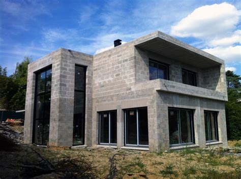 Concrete Block House 